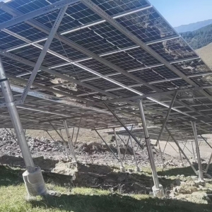 某山地光伏电站项目案例